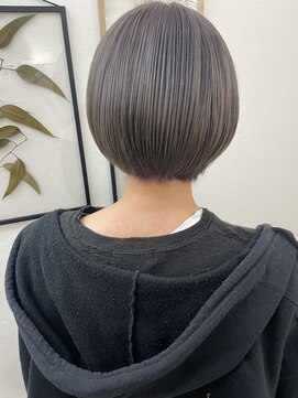 ベルム(Belme) 艶コンパクトグレージュボブ×髪質改善トリートメント/用賀