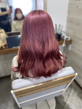 アソビセカンド 原宿(ASOBI 2nd) ロング/コーラルピンク