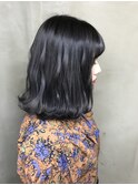 髪質改善/ラベンダーグレー/寒色系カラー/レトロガーリー