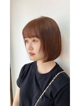 チェリーコーク(HAIR CHERRY COKE) パツっとボブ