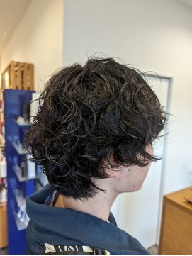 ルレ 本山(Relais) 無造作スパイラルパーマスタイル