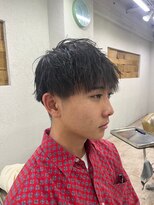 アジールヘア 所沢プロペ通り店(agir hair)&nbsp;アッシュブラックマッシュヘアメンズカット所沢練馬美髪
