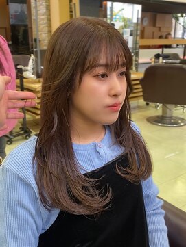 ゼスト 吉祥寺店(ZEST) ブリーチなしWカラー/レイヤーカット/吉祥寺/あんりん