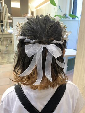 アルターリール(aL ter Rire) ヘアセット/ハーフアップ/福原遼華