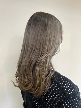 ヘアーアートミュージアム(Hair Art Museum)の写真/トレンドを抑えた透明感抜群のカラーがブリーチなしで叶う♪こだわりTRでダメージを感じさせない仕上がりに