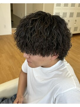 ビカム 名駅(become) 【縦落ちツイストスパイラル】メンズウルフシャープ細かめ束間