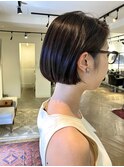 切りっぱなしボブミニボブパーマくびれボブ外ハネボブブリーチ