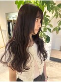 秋ヘアー