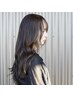 「ケアして上質カラー」カット＋nanoケアカラー＋トリートメント