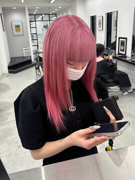 ジルスタジオ(JILL STUDIO) JILL STUDIO ブリーチカラーベリーピンク