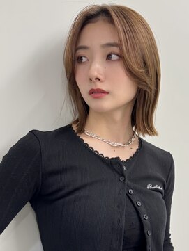 エアー 横浜(AIR) 【長谷川】輪郭補正小顔カット/トレンドBOB