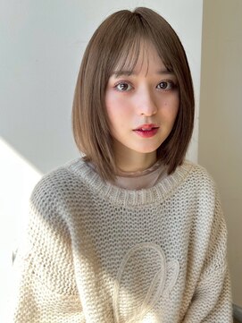 ユーフォリア 新宿通り(Euphoria) ナチュラルボブ×大人ショートボブ×小顔カット20代30代40代50代