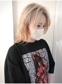 ケアブリーチハイトーンコーラルオレンジベージュカラー