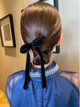 ニルス(nils)の写真/【2025年7月中旬 NEW OPEN】大切な日は最高に可愛いヘアセットで＊プロの技術で時間が経っても崩れにくい◎