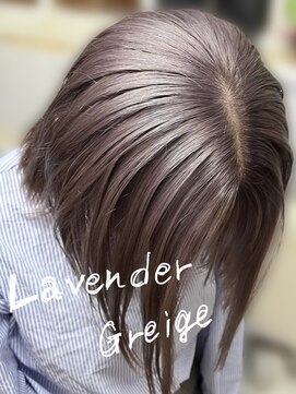 マッシュ アドベ 八戸ノ里(MASHU ADOBE) 透明感たっぷりラベンダーグレージュ☆