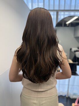リフ(LYFE) イロノワカラーxケラチントリートメント　ロングヘア