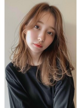 ラナ 新宿(lana) ロング/ブラウン/ハイトーン/【lana hair新宿】