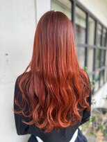 ビオトープ(Bio Top)&nbsp;トレンドの暖色系★オレンジレッドの艶カラー