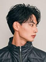 フィフス(fifth) メンズヘアフェザーパーマセンターパートニュアンスパーマfifth