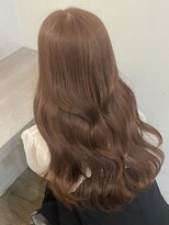 イオエ 元町(ioe)&nbsp;髪質改善/カラー/ブリーチ無しWカラー/ベージュ