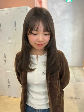 アマーク(a mark) 【住野 桃香】水素で作るオリーブベージュ