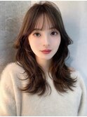 イメチェン外ハネボブ美髪×ブリーチなしレイヤー韓国[大宮]