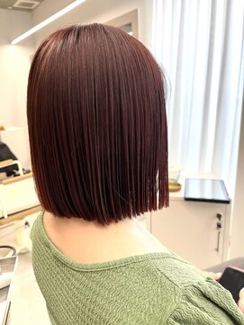 ソッチ(sotti.) ピンクブラウンボブ