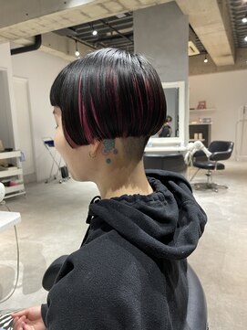 アディクト 綾瀬(ADDICT) 【ADDICT_YUYA】刈り上げ女子＿マッシュ＿インナー