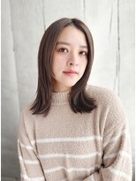 ラピス 銀座 blue店(Lapis)&nbsp;【月1メンテ】白髪染めリタッチでも透明感カラー」