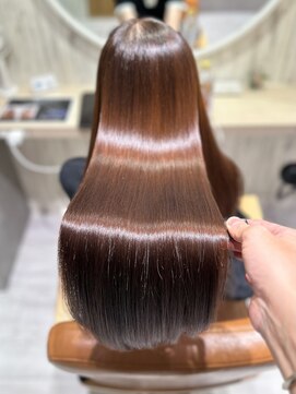 ナル 新宿(nalu) nalu新宿/髪質改善/縮毛矯正/METEO/透明感/インナーカラー/新宿