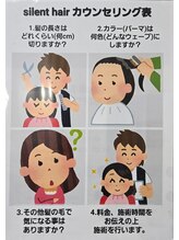 サイレントヘアー(silent hair)&nbsp;カウンセ リング