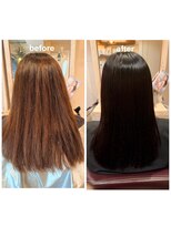 ビィーハ(BeHA)&nbsp;髪質改善シルク酸性縮毛矯正