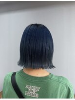 リシャルム 新保店(Re charme)&nbsp;【透明感】ブルーラベンダーボブ