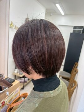 アミリー ひたち野うしく店(Amily) ハイライトバレイヤージュダブルカラーケアブリーチ20代30代