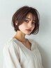 《新生活“好印象ツヤ髪へ”》透明感カラー+髪質改善トリートメント