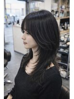 アンサ 長岡天神店(ANSA)&nbsp;【重たく見える髪に】軽く動くハッシュレイヤーミディ