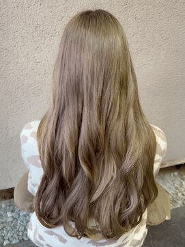 サラジュ 仁川店(SARAJU) 【透明感特化】須藤担当 ブリーチ履歴髪×ミルクティーベージュ
