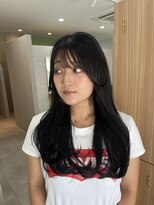 ソルア 上本町(solua)&nbsp;トレンドレイヤー / 黒髪 / 高濃度水素カラー /20代/30代/40代