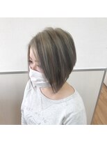 ルシード スタイル レクラ 栄生店(L'UCIDO STYLE L'eclat) クール前下がりショート