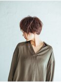 小顔ショートボブ