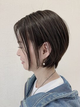 ジェービーヘア 稲毛(jb hair) ローライトデザインカラーショート　スリークボブ　【稲毛】