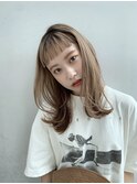 【GARDEN武田美奈】透明感ミルクティーベージュカラー
