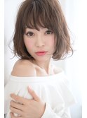 【afrodite 天王寺】フェミニンボブ3