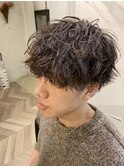 【YUKI】無造作マッシュ×スパイラルパーマ×ショートレイヤー