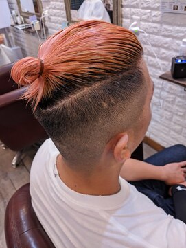 ルモ ヘアー 泉佐野ベイエリア店(Lumo hair) フェードカット&マンバン