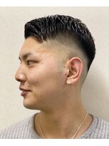 0.3mmのスキンフェードスタイル