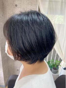 エルド(eld) 暗髪×柔らかショートボブ【大人可愛い】