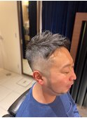 くせ毛ショート/フェード/ツーブロック刈り上げ