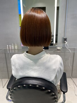 アイスジェム(ICE GEM) ワンレンボブ×酸性ストレート