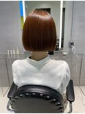 ワンレンボブ×酸性ストレート
